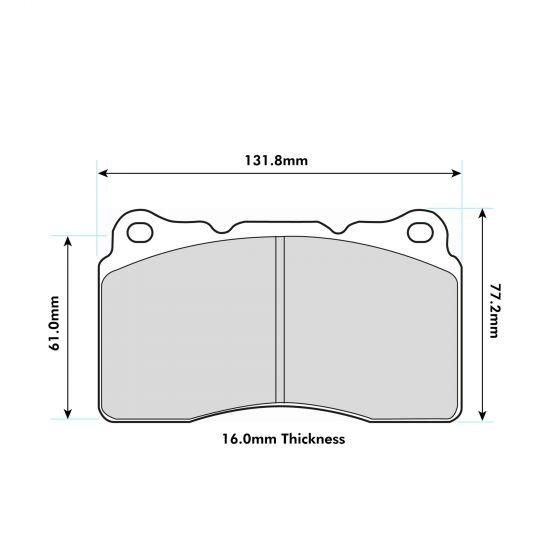 PBS Protrack Performance Brake Pads