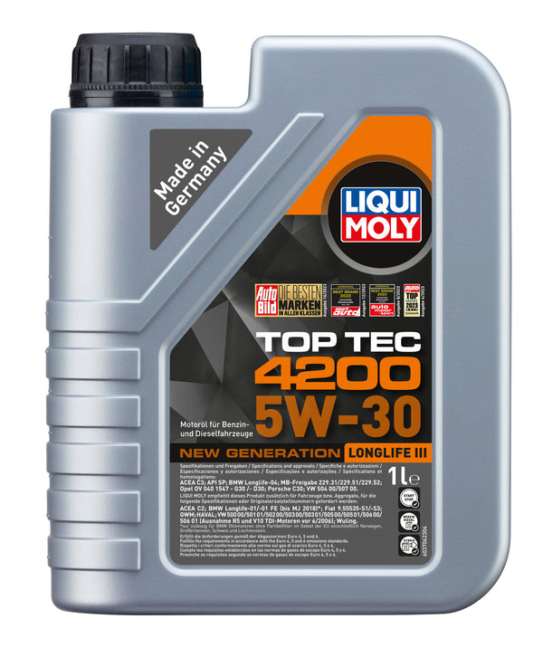 LIQUI MOLY Top Tec 4200 5W-30 Engine Oil