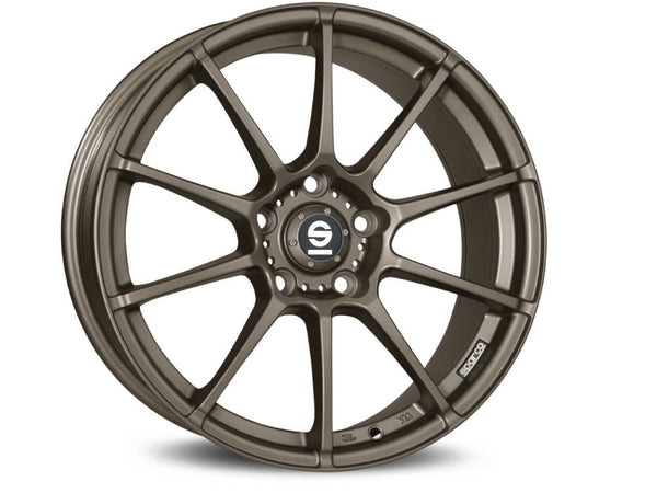 Sparco Assetto Gara 4x100 15" 6.5J ET37 Matt Bronze Alloy Wheel