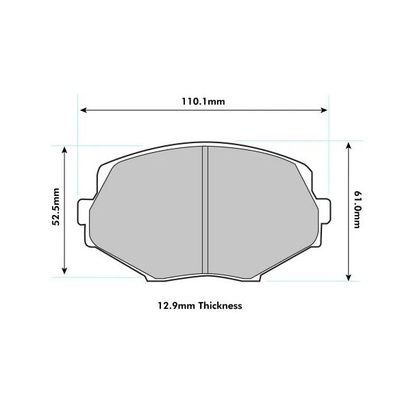 PBS Prorace Performance Brake Pads