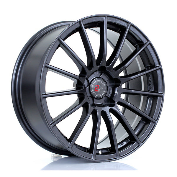 2FORGE ZF1 Custom PCD 18" 8J ET15-42 Gunmetal Alloy Wheel