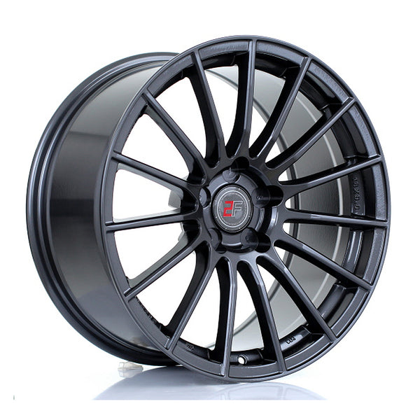 2FORGE ZF1 Custom PCD 18" 9J ET0-38 Gunmetal Alloy Wheel