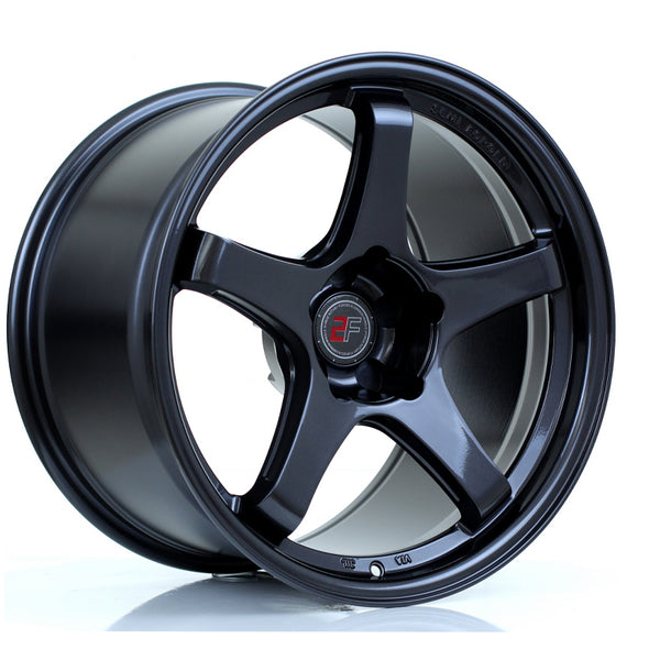 2FORGE ZF7 Custom PCD 18" 11J ET18-38 Gloss Gunmetal Alloy Wheel