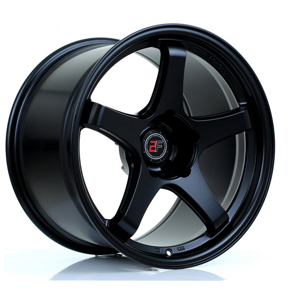 2FORGE ZF7 Custom PCD 18" 10J ET6-22 Matt Black Alloy Wheel