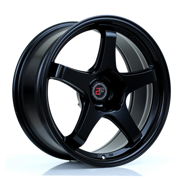 2FORGE ZF7 Custom PCD 18" 8J ET0-20 Matt Black Alloy Wheel