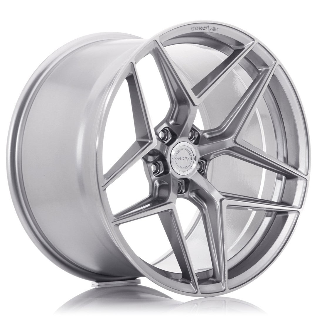 Concaver CVR2 5x120 19" 8.5J ET35 Brushed Titanium Alloy Wheel