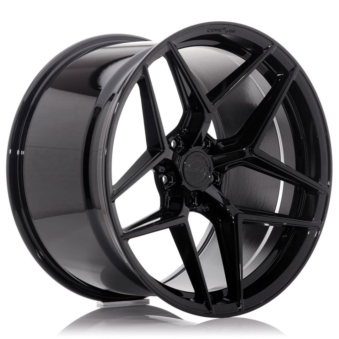 Concaver CVR2 5x120 19" 8.5J ET35 Platinum Black Alloy Wheel