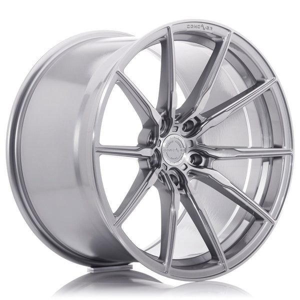 Concaver CVR4 Custom PCD 19" 8.5J ET35-45 Brushed Titanium Alloy Wheel