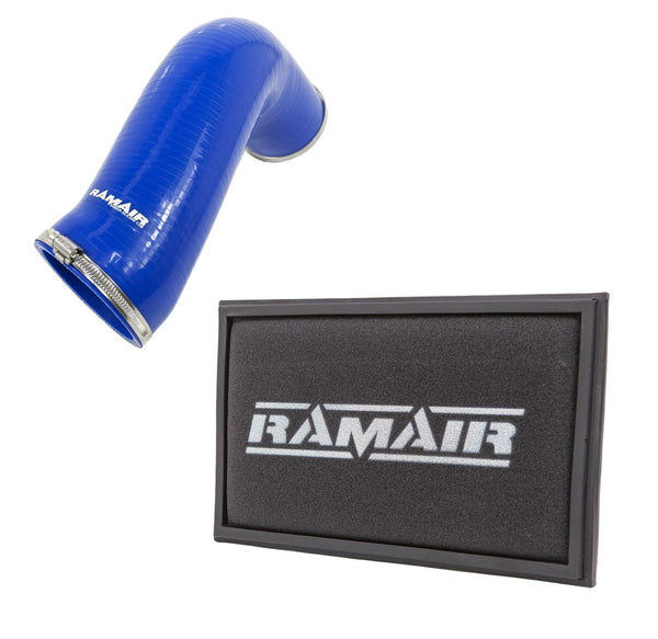 RamAir OE Replacement Panel Air Filter & Air Intake Hose (Blue) - Audi S3 8V-TTS 8S-SEAT Leon Cupra 5F-VW Golf GTI-R MK7