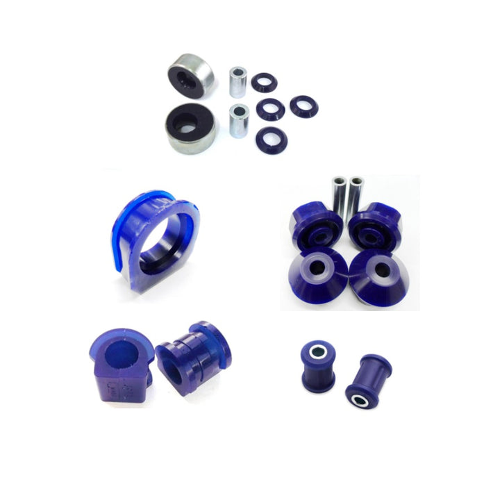 SuperPro Front & Rear Chassis Bush Kit (Race & Track Use) - SEAT Ibiza Cupra 6J & VW Polo GTI MK5 6R/6C