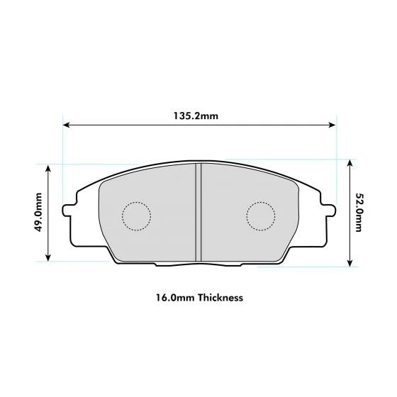 PBS Prorace Performance Brake Pads