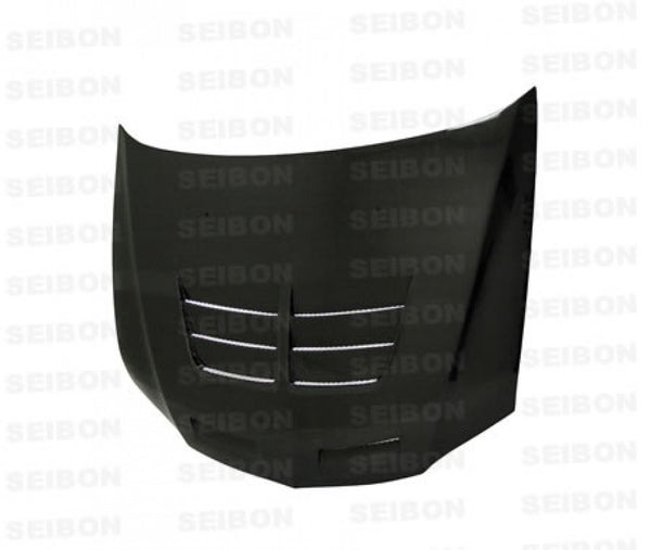 SEIBON TSII-STYLE CARBON FIBRE BONNET - 2003-2007 MITSUBISHI LANCER EVO