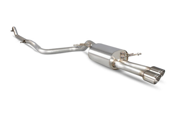 Scorpion Non-Resonated Cat Back Exhaust System (Daytona Tip) - Ford Fiesta Ecoboost 1.0T 100,125 & 140 PS