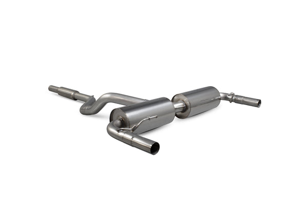 Scorpion Resonated Cat Back Exhaust System (OE Fitment Tip) - Renault Clio MK3 2.0 RS 200