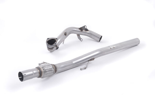 Milltek Large-bore Downpipe and De-cat Exhaust - Volkswagen Polo GTi 1.4 TSI 180PS 7spd DSG 2010-2015