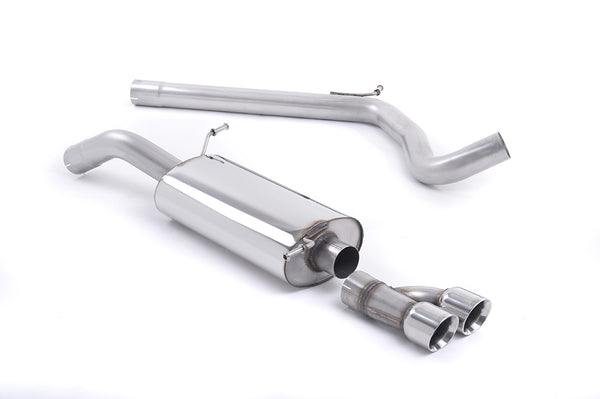 Milltek Cat-back Exhaust - Volkswagen Polo GTi 1.4 TSI 180PS 7spd DSG 2010-2015