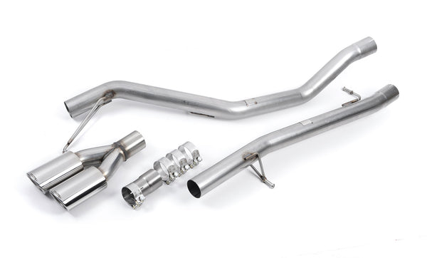 Milltek Cat-back Exhaust - Volkswagen Transporter \ Caravelle T5 SWB 1.9 TDi (85ps & 104ps) 2WD and 4MOTION 2003-2009