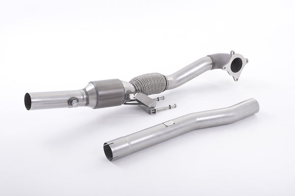 Milltek Large Bore Downpipe and Hi-Flow Sports Cat Exhaust - Volkswagen Golf Mk6 R 2.0 TFSI 270PS 2009-2013