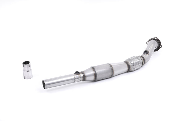 Milltek Large Bore Downpipe and Hi-Flow Sports Cat Exhaust - Volkswagen Bora 1.8T 2WD 2000-2005