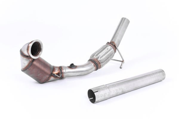 Milltek Large Bore Downpipe and Hi-Flow Sports Cat Exhaust - Volkswagen Polo GTI 1.8 TSI 192PS (3 & 5 door) 2015-2018