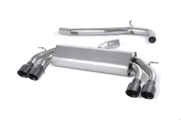 Milltek Cat-back Exhaust - Volkswagen Golf Mk7.5 R 2.0 TSI 300PS (GPF Equipped Models Only) - 76mm & EC Approved Systems 2019-2020