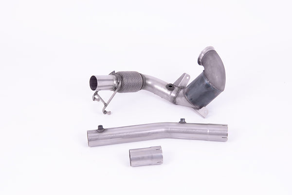 Milltek Hi-Flow Sports Cat and Downpipe Exhaust - Volkswagen Polo GTI 2.0 TSI (AW 5 Door) - GPF/OPF Models Only 2019-2023