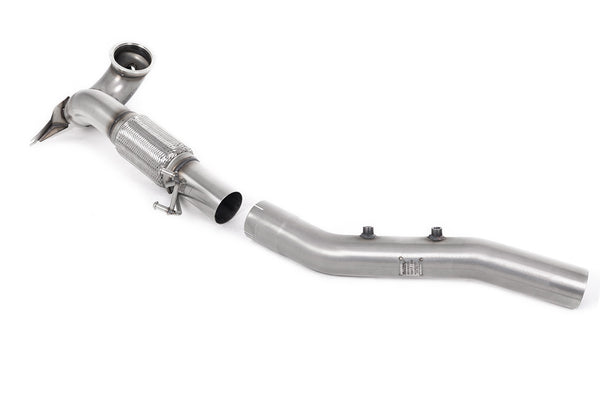 Milltek Large-bore Downpipe and De-cat Exhaust - Volkswagen Golf Mk8 GTi (245ps OPF/GPF Equipped Models Only) 2020-2023