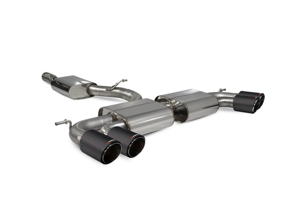 Scorpion Resonated Cat-GPF Exhaust Back System (Non-Valved - Ascari Tip) - Volkswagen Golf R MK7.5 Facelift GPF & Non GPF Models