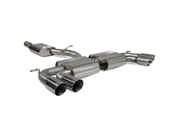 Scorpion Resonated Cat-GPF Exhaust Back System (Non-Valved - Daytona Tip) - Volkswagen Golf R MK7.5 Facelift GPF & Non GPF Models