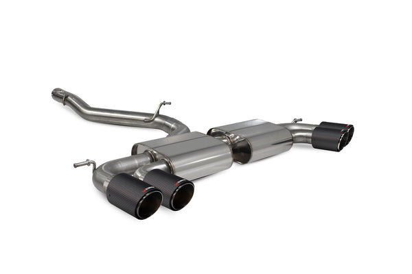 Scorpion Non-Resonated Cat-GPF Exhaust Back System (Non-Valved - Ascari Tip) - Volkswagen Golf R MK7.5 Facelift GPF & Non GPF Models