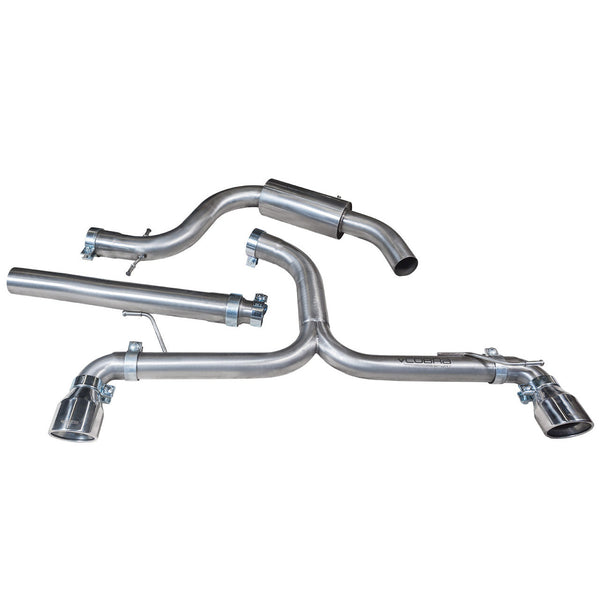 Cobra Sport VW Golf GTD (Mk6) 2.0 TDI (5K) (09-13) Venom Box Delete GTI Style Cat Back Performance Exhaust