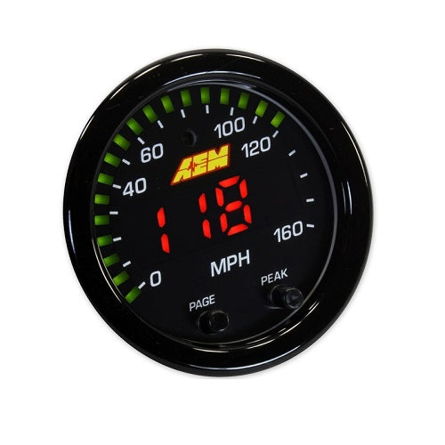 AEM X-Series GPS Speedometer 52mm Electrical Digital Gauge