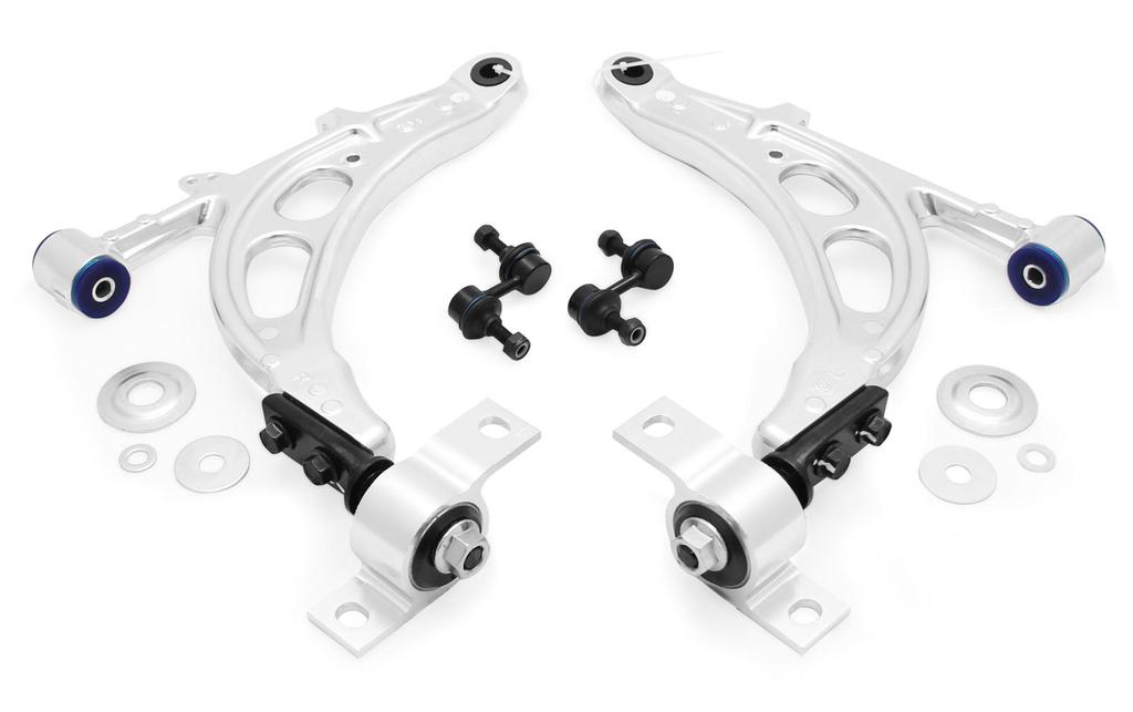 SuperPro Front Alloy Control Arm Kit - Subaru Impreza WRX STi GC/GD