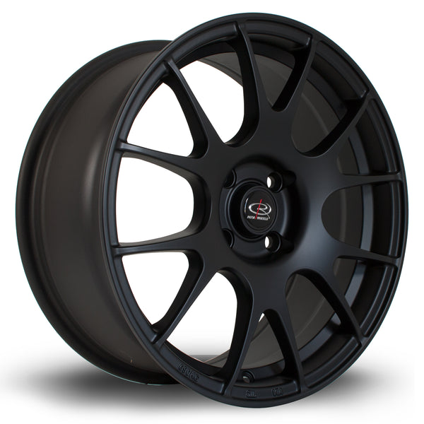 Rota Blitz 17" 4x108 7.5J ET45 Flat Black Alloy Wheel