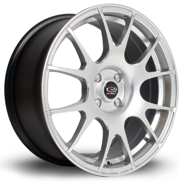 Rota Blitz 4x108 17" 7.5J ET45 Hyper Silver Alloy Wheel