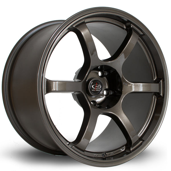 Rota Boost 5x114 18" 10J ET35 Gunmetal Alloy Wheel