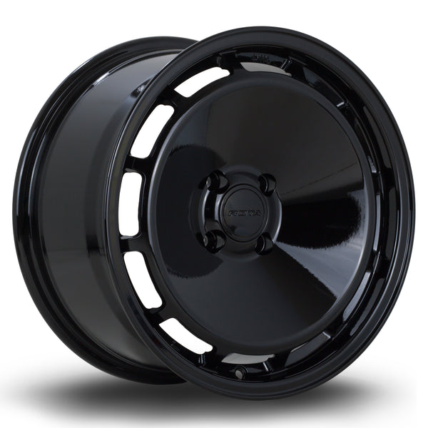 Rota D154 4x100 16" 8J ET20 Black Alloy Wheel