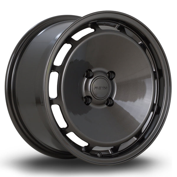 Rota D154 4x108 16" 8J ET20 Gunmetal Alloy Wheel