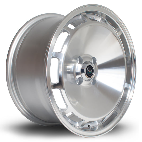 Rota D154 4x100 16" 8J ET20 Silver (Polished Face) Alloy Wheel