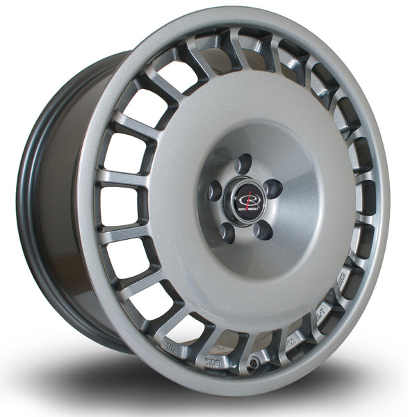 Rota D154 5x100 18" 8.5J ET30 Steel Grey Alloy Wheel