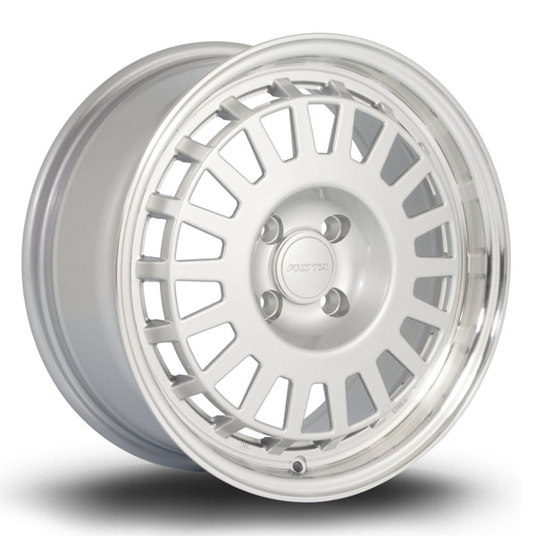 Rota EG6 4x100 16" 7J ET35 Silver (Polished Lip) Alloy Wheel