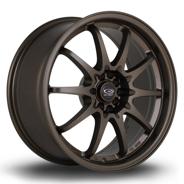 Rota Fight 5x100-5x114 18" 8.5J ET30 Matt Bronze 3 Alloy Wheel