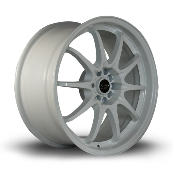 Rota Fight 5x100-5x114 18" 8.5J ET30 White Alloy Wheel