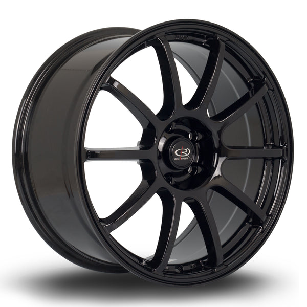 Rota Force 5x108 18" 8.5J ET42 Black Alloy Wheel