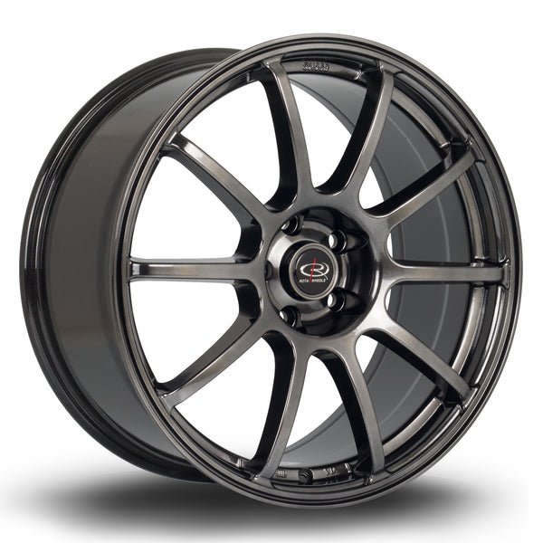 Rota Force 5x108 18" 8.5J ET42 Hyper Black Alloy Wheel