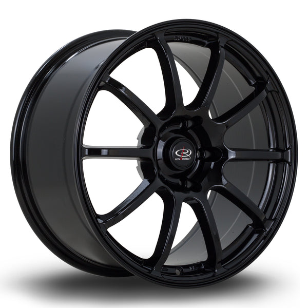 Rota Force2 5x120 18" 9J ET43 Black Alloy Wheel