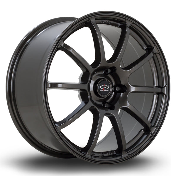 Rota Force2 5x120 18" 9J ET43 Gunmetal Alloy Wheel