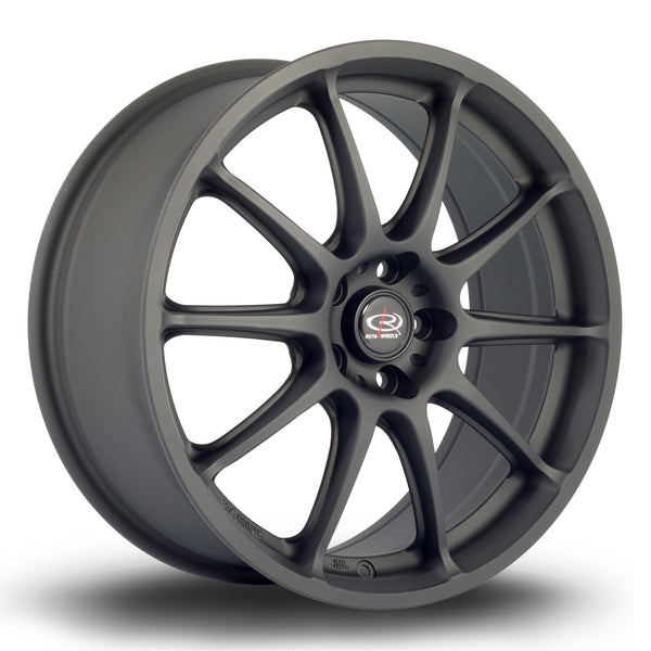 Rota Gra 5x100 17" 7.5J ET48 Flat Black 2 Alloy Wheel