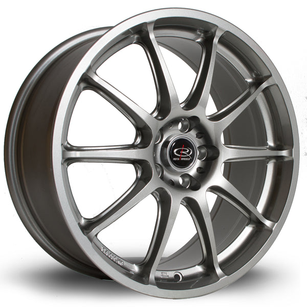 Rota Gra 5x100 17" 7.5J ET48 Steel Grey Alloy Wheel