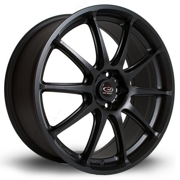 Rota Gra 18" 5x100 7.5J ET48 Flat Black Alloy Wheel